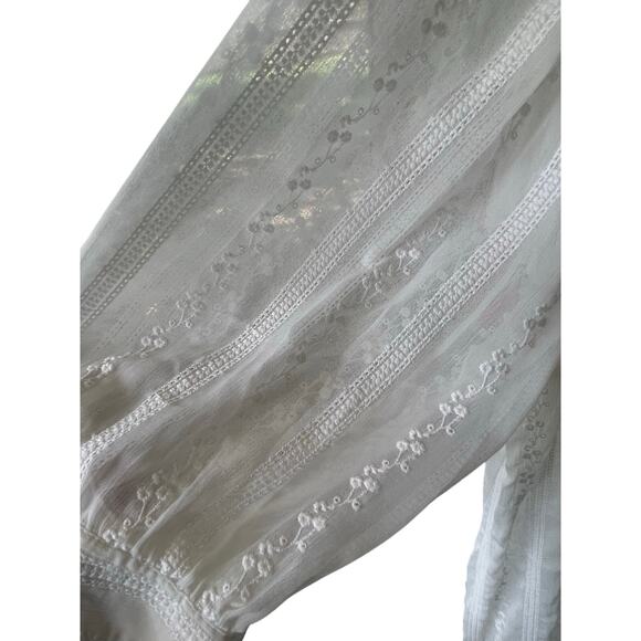 Modcloth Sheer Joy Embroidered Mini Dress NWT 3X - Picture 4 of 8